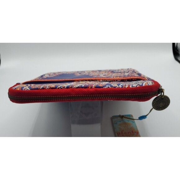 Plenty by Tracy Reese Laptop IPad Computer Bag Colorful Canvas Paisley NWT - Picture 5 of 9